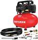 Craftsman Air Compressor, 6 Gallon, Oil-free With 13 Piece Accessory Kit