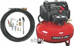 CRAFTSMAN Air Compressor, 6 Gallon, Pancake, Oil-Free with13 Piece Accessory Kit