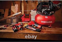 CRAFTSMAN Compressor Combo Kit, 6 Gallon, Pancake, 3 Tool Portable Air Compressors