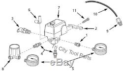 CW301300SJ Campbell Hausfeld Pressure Switch Kit CW301300AJ GENUINE OEM