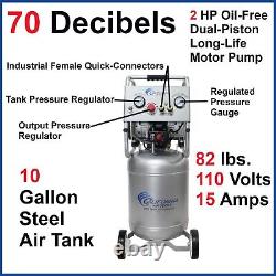 California Air Tools 10020C Ultra Quiet & Oil-Free Air Compressor BLEMISHED