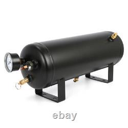 Car Air Compressor 12V 150 PSI 1.5 Gal Air Tank Onboard System Kit 12V With Gauge