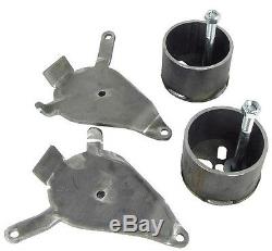 Chevy S10 Air Kit 4 Link Compressor 4 Air Bags 1/2 Valves Black 7 Toggle & Tank