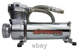Chrome 480 Air Compressor 165 psi On 200 psi Off For Air Horn Or Bag Suspension