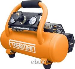 Combo Cordless Air Compressor 1 Gallon 20 Volt, with 3-In-1 Pneumatic Finish Nai
