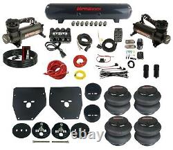 Complete Air Ride Suspension Kit 63-72 C10 3/8 Evolve Manifold Bags Tank 480