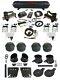 Complete Air Ride Suspension Kit Airlift 27685 3/8 3p Black 480 For 58-64 Impala