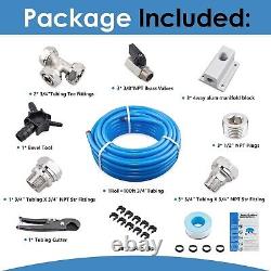 Compressed Air Line System Master Kit Shop Piping Kit for M7500 3/4-Inch System