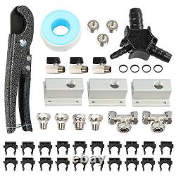 Compressed Air Line System Max Line Shop Piping Kit Rapid Air Maxline M7500 3/4