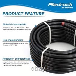 Compressor Air Tubing Kit 1/2 x 100ft HDPE Aluminum Piping System AIR
