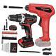Cordless Drill Set And Tire Inflator Air Compressor Combo Kit For Home