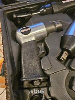 Craftsman 10pc Mechanics Air Tool Kit Case Hammer 1/2 Impact Wrench 3/8 Ratchet