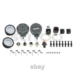 D440C 200 PSI 12V Dual Air Compressor Kit For Train Horns Bag Suspension