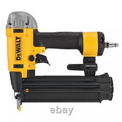 DEWALT 6 Gal 165 PSI Heavy-Duty Electric Pancake Air Compressor 18-Gauge Brad Na