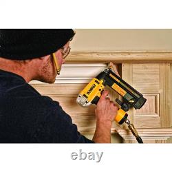 DEWALT 6 Gal 165 PSI Heavy-Duty Electric Pancake Air Compressor 18-Gauge Brad Na