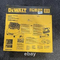 DEWALT (DWFP1KIT) 6 Gal. 18G Brad Nailer /Heavy-Duty Pancake Comp. SEALED NEW