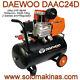 Daac24d Compresor Electrico Daewoo 2hp 24lts + Kit Aire Comprimido Solomakinas