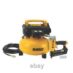 DeWALT DWC1KIT-B 6 Gallon Compressor & 18 Guage Brad Nailer Combo Kit