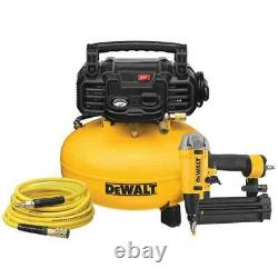 DeWALT DWFP1KIT 165 PSI 18 Gauge 2-1/8 Pneumatic Nailer withCompressor Combo Kit