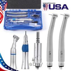 Dental Portable Mobile Delivery Unit Air Compressor Rolling Box 4H+handpiece Kit