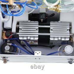 Dental Portable Mobile Delivery Unit Air Compressor Rolling Box 4H+handpiece Kit