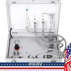 Dental unidad móvil de entrega de succión compresor de aire 4Hole /Silla