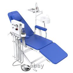 Dental unidad móvil de entrega de succión compresor de aire 4Hole /Silla