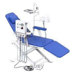 Dental unidad móvil de entrega de succión compresor de aire 4Hole /Silla