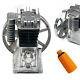 Dual Cylinder Air Compressor Piston Pump Head Motor Kit 2065-3hp 250l/min 2200w