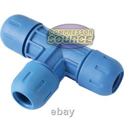 F28070 Fast Pipe 90' 3/4 Compressed Air Line Aluminum Piping System Tubing Kit