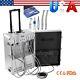 Fda Portable Dental Unit System Built-in Air Compressor Case+ Handpiece Kit