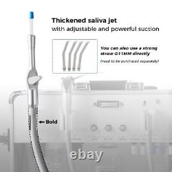 FDA Portable Dental Unit System Built-in Air Compressor Case+ Handpiece Kit