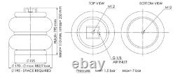 Fiat Ducato Air suspension Kit with Compressor 12V (2006-present)-4000kg