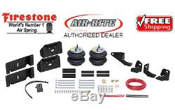 Firestone Ride Rite Air Bags AirLift Air Compressor for 17-19 Ford F250 F350 2wd