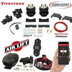 Firestone Ride Rite Air Bags AirLift Compressor for 14-21 Ram 2500 with Rear Coils