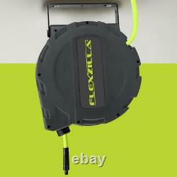 Flexzilla Air Hose Reel Swivel Bracket Adjustable 30 ft L x 1/4 in MNPT Fitting