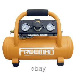 Freeman PE1GCCK 20V MAX Compressor and Nailer/Stapler Kit with Accessory Set New