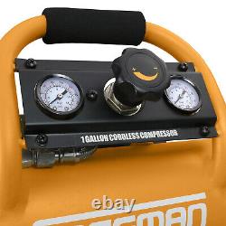 Freeman PE20V1GCK Cordless Air Compressor Kit 700 Shots/Charge Mfr Direct