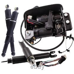 Front Rear Air Shocks Kit with Compressor for Cadillac Escalade 2002-06 25979391