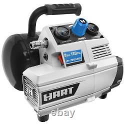 HART 20-Volt 2 Gallon Compressor Kit Include 20V 4Ah Lithium-ion Battery&charge