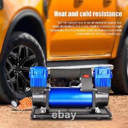 Heavy Duty 12V Portable 150PSI Car Tyre Auto Tire Inflator Pump Air Compressor