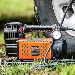 Heavy Duty Portable 12V Air Compressor Kit Inflate 180L (6.35Ft³)/Min Max