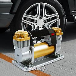 Heavy Duty Portable Air Compressor for Truck RV SUV ATV UTV Tire Inflator 12V