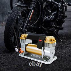Heavy Duty Portable Air Compressor for Truck RV SUV ATV UTV Tire Inflator 12V