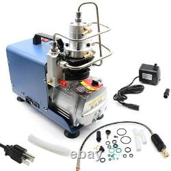 High Pressure Air Compressor Electric Gun Rifle PCP Pump Paintball Kit 4500PSI