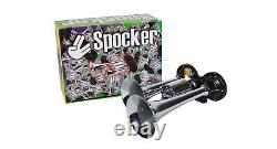 HornBlasters Spocker Compact 3 Liter Loud Air Horn Kit for Truck with Compressor