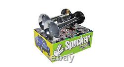 HornBlasters Spocker Compact 3 Liter Loud Air Horn Kit for Truck with Compressor