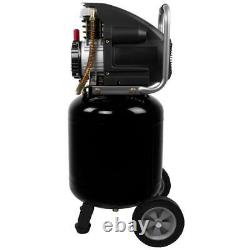 Husky Electric Air Compressor 10 Gal Portable Heavy Duty 1.5 HP Extra Value Kit