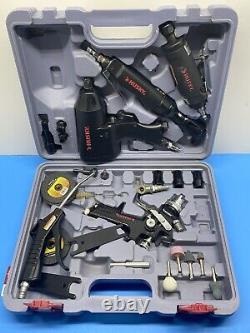 Husky Paint Gun And Tool Kit And 3G 1/3 HpP 110 Psi Pancake Air Compressor