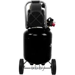 Husky Portable Electric Air Compressor WithExtra Value Kit Heavyduty 10 Gal. Black